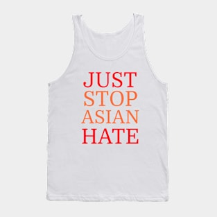 Stop Asian hate Now Tank Top